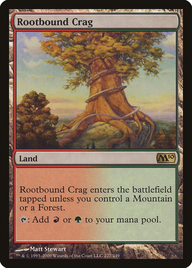 Rootbound Crag [Magic 2010] | Grognard Games