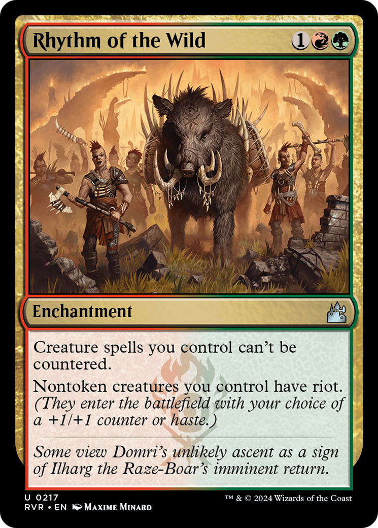 Rhythm of the Wild [Ravnica Remastered] | Grognard Games