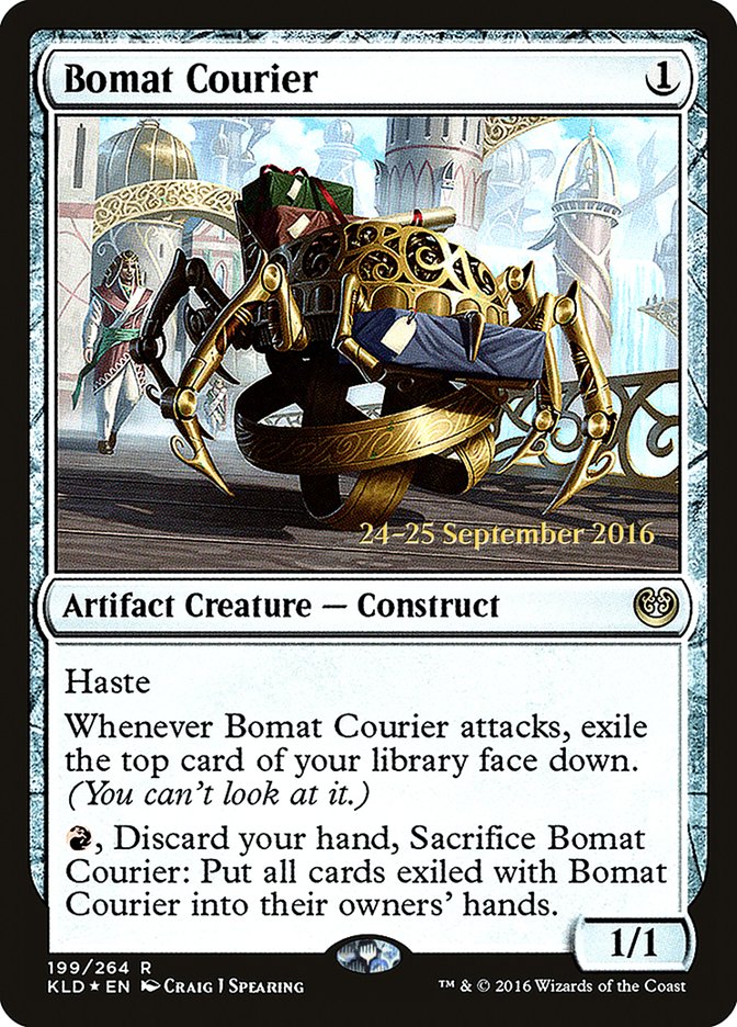 Bomat Courier  [Kaladesh Prerelease Promos] | Grognard Games