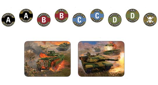 Team Yankee: WW3 Mission token set | Grognard Games