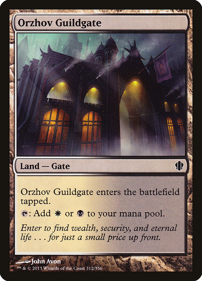 Orzhov Guildgate [Commander 2013] | Grognard Games