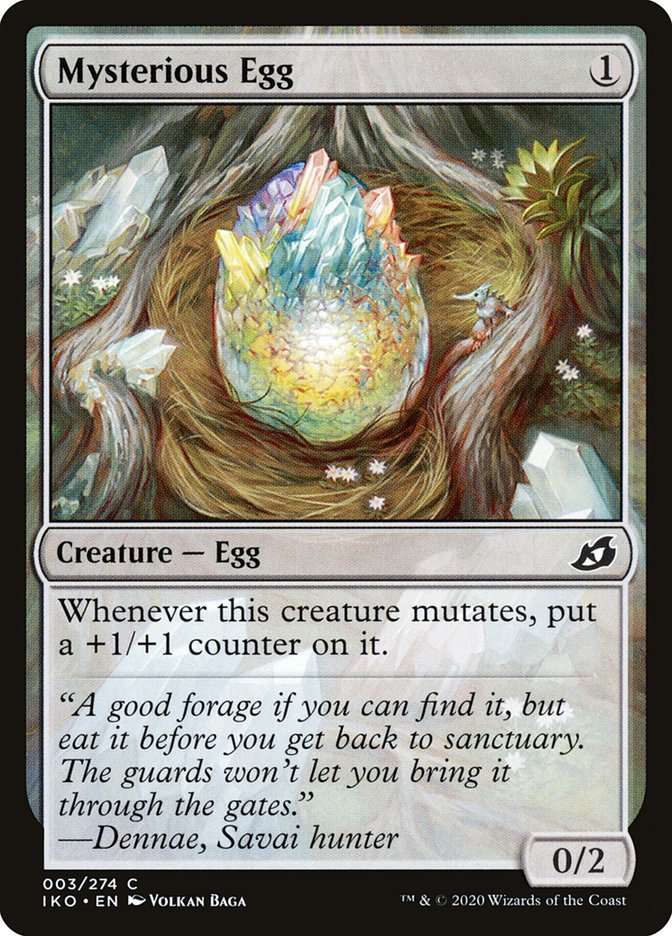 Mysterious Egg [Ikoria: Lair of Behemoths] | Grognard Games
