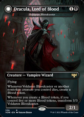 Voldaren Bloodcaster // Bloodbat Summoner - Dracula, Lord of Blood // Dracula, Lord of Bats [Innistrad: Crimson Vow] | Grognard Games