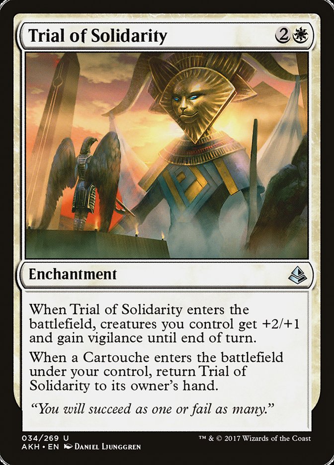 Trial of Solidarity [Amonkhet] | Grognard Games