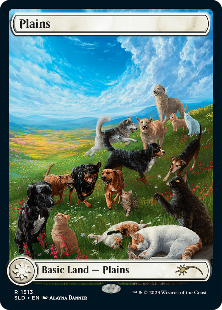 Plains (1513) [Secret Lair Commander Deck: Raining Cats and Dogs] | Grognard Games