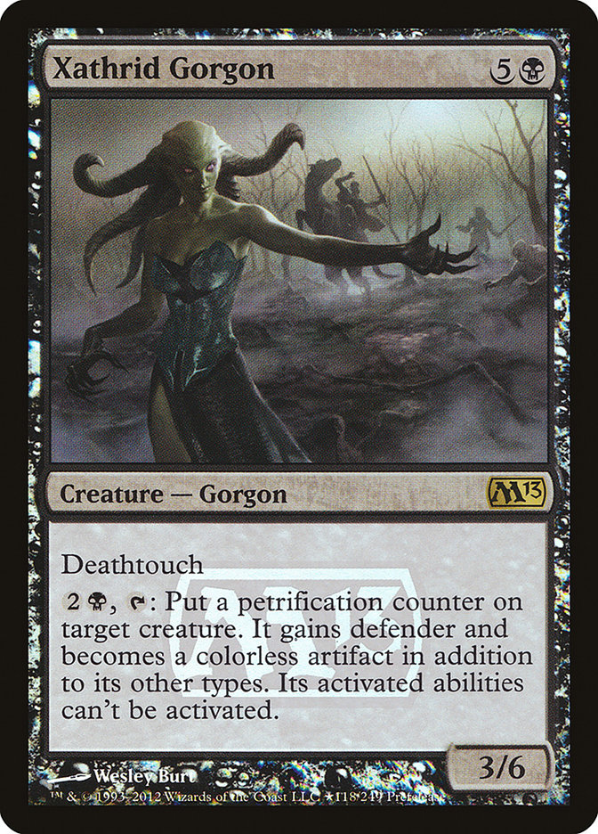 Xathrid Gorgon [Magic 2013 Prerelease Promos] | Grognard Games