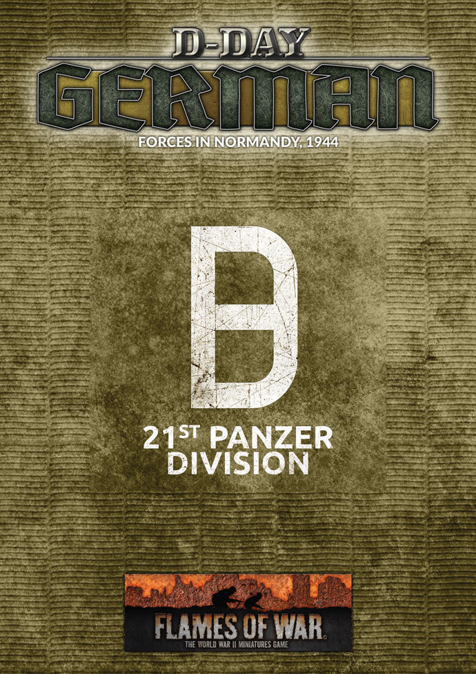 Flames of War: 21st Panzer Division | Grognard Games