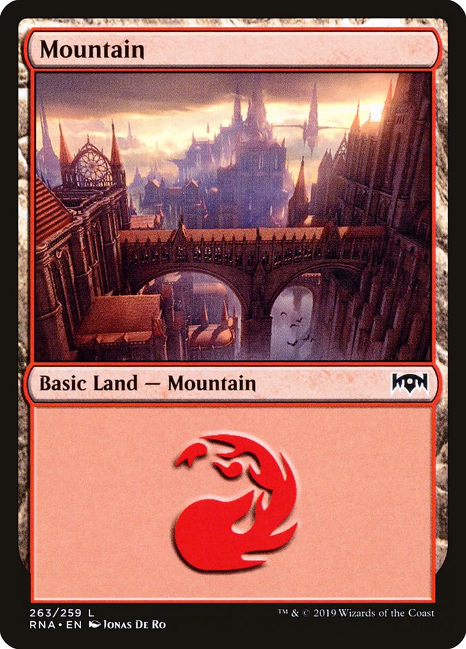 Mountain (263) [Ravnica Allegiance] | Grognard Games