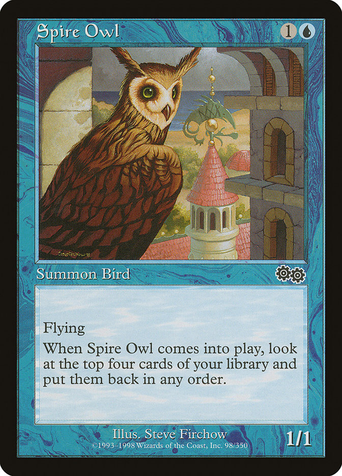 Spire Owl [Urza's Saga] | Grognard Games