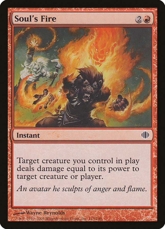 Soul's Fire [Shards of Alara] | Grognard Games