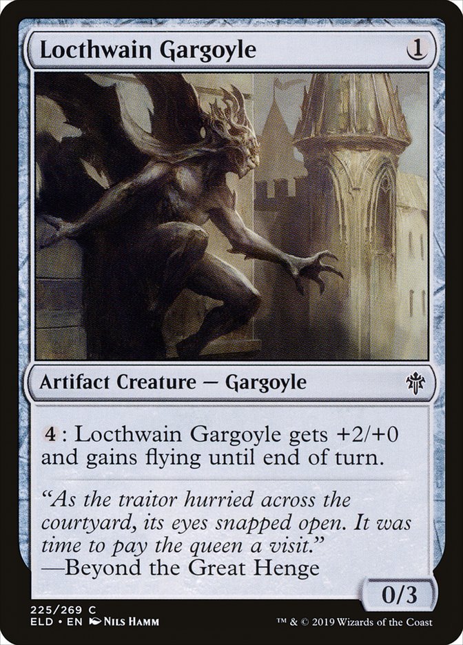 Locthwain Gargoyle [Throne of Eldraine] | Grognard Games