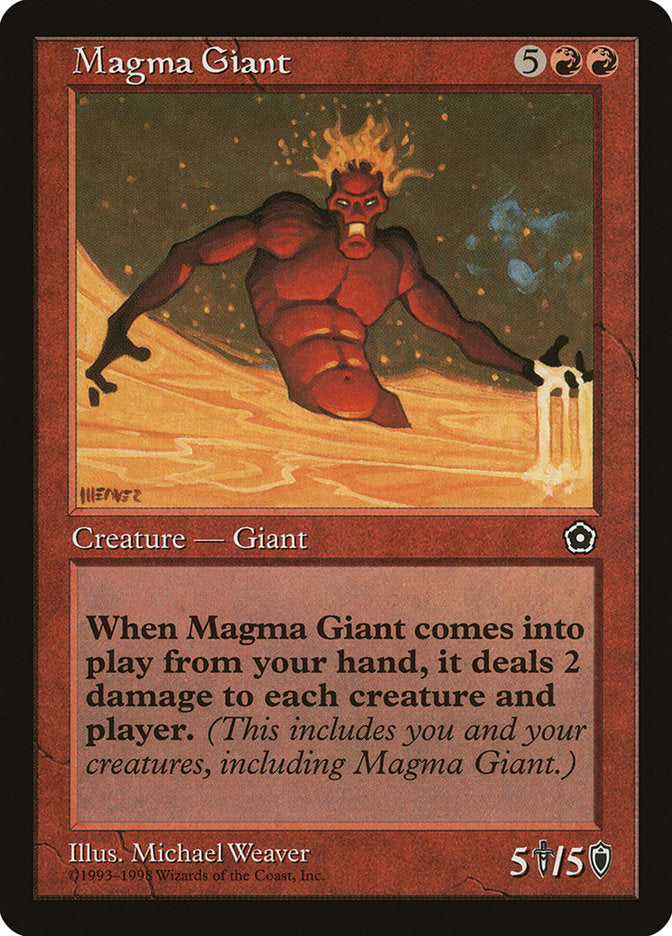 Magma Giant [Portal Second Age] | Grognard Games