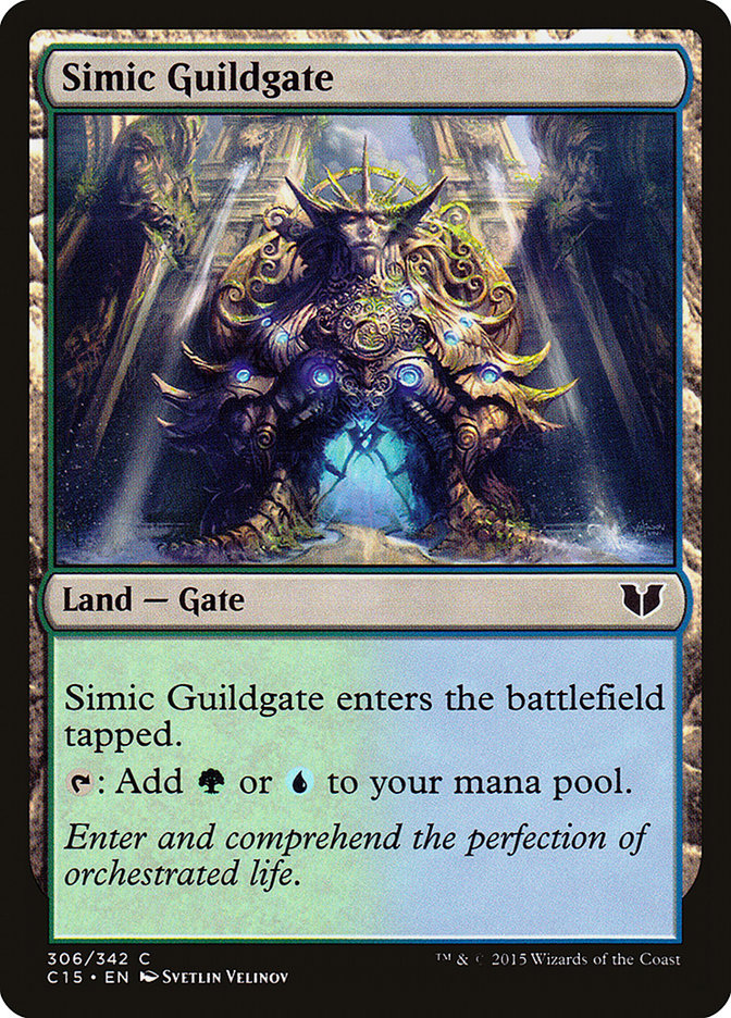 Simic Guildgate [Commander 2015] | Grognard Games