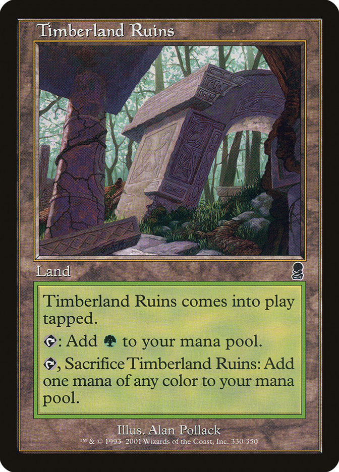 Timberland Ruins [Odyssey] | Grognard Games