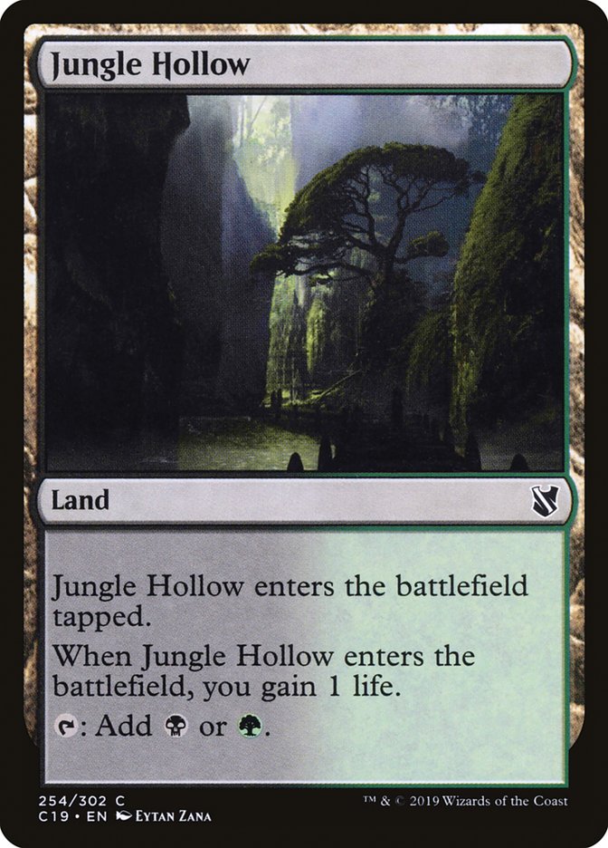 Jungle Hollow [Commander 2019] | Grognard Games