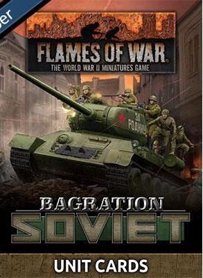 Bagration: Soviet Unit Cards | Grognard Games