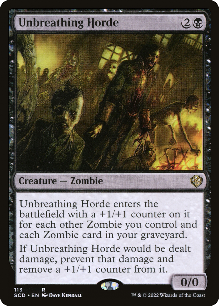 Unbreathing Horde [Starter Commander Decks] | Grognard Games