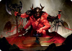 Awaken the Blood Avatar Art Card [Strixhaven: School of Mages Art Series] | Grognard Games