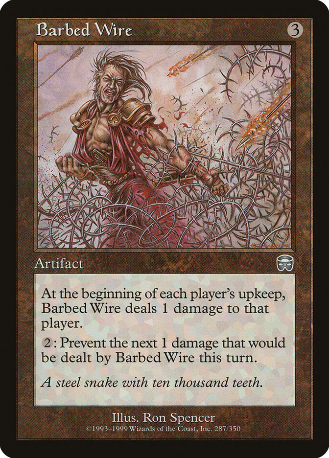 Barbed Wire [Mercadian Masques] | Grognard Games