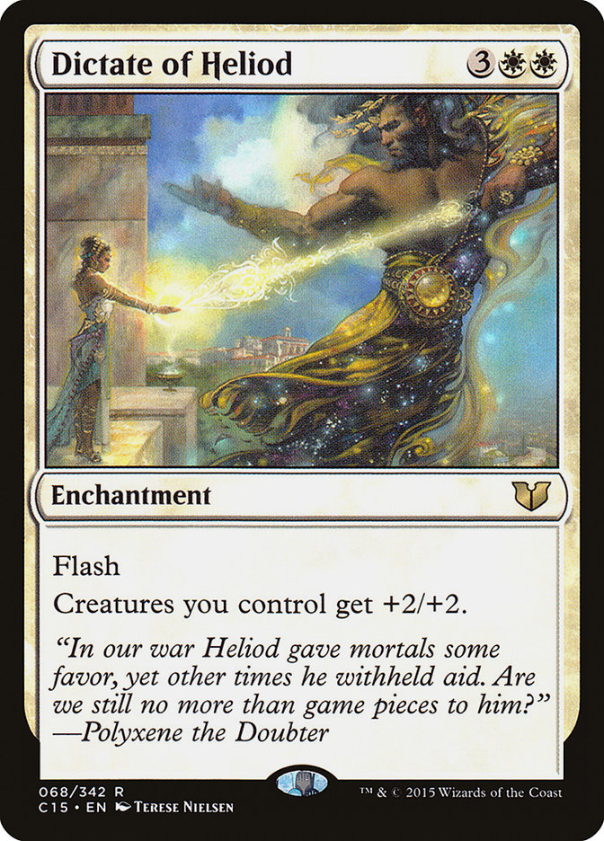 Dictate of Heliod [Commander 2015] | Grognard Games