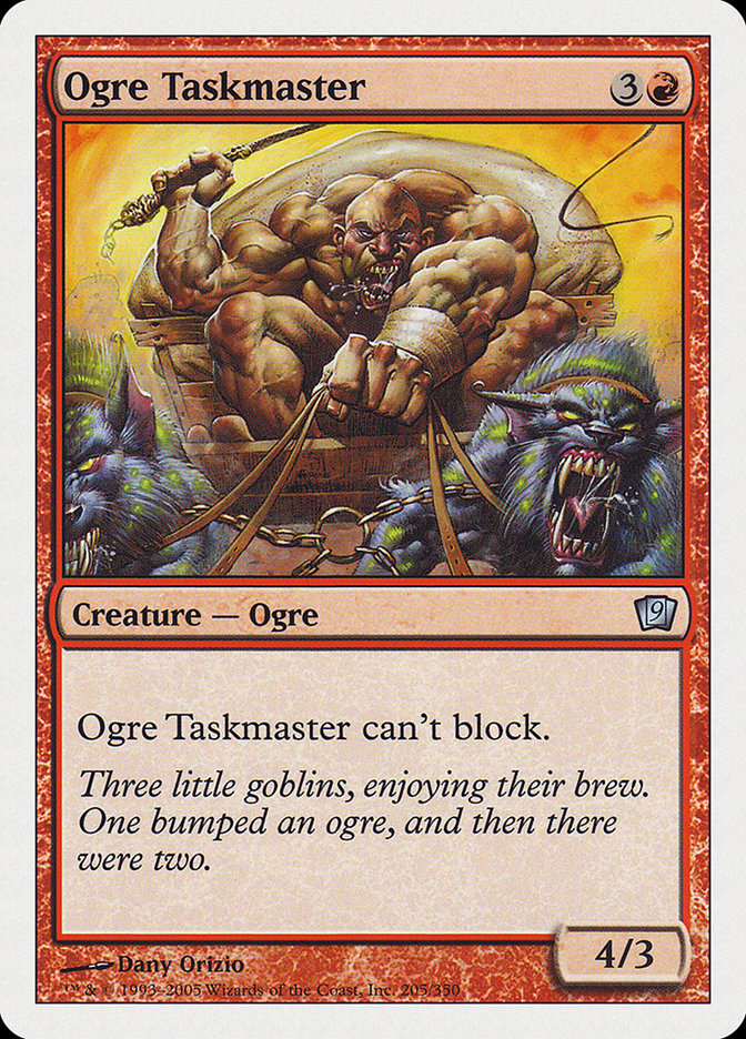 Ogre Taskmaster [Ninth Edition] | Grognard Games