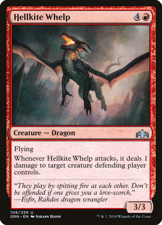 Hellkite Whelp [Guilds of Ravnica] | Grognard Games