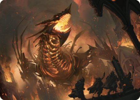 The Fall of Kroog Art Card [The Brothers' War Art Series] | Grognard Games