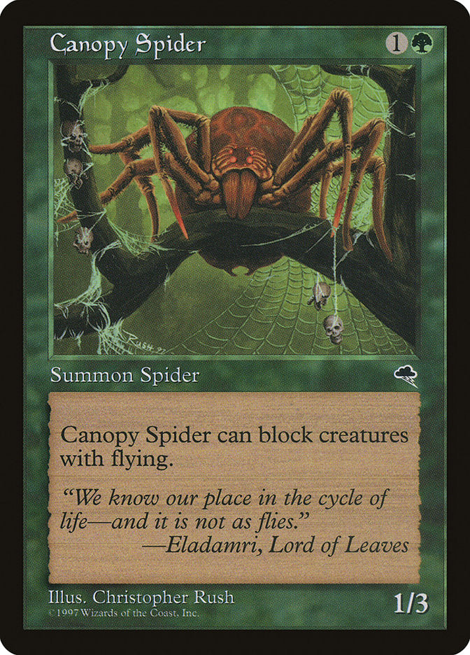 Canopy Spider [Tempest] | Grognard Games