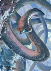 Koma, Cosmos Serpent 1 Art Card [Kaldheim: Art Series] | Grognard Games