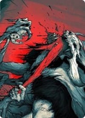 Vorinclex, Monstrous Raider 2 Art Card [Kaldheim: Art Series] | Grognard Games