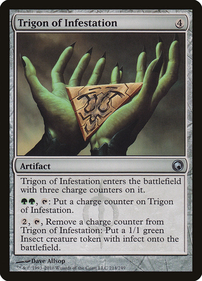 Trigon of Infestation [Scars of Mirrodin] | Grognard Games