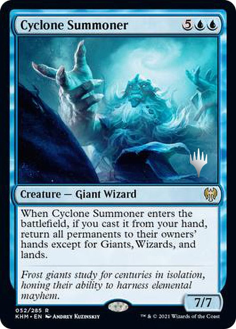 Cyclone Summoner [Kaldheim Promos] | Grognard Games