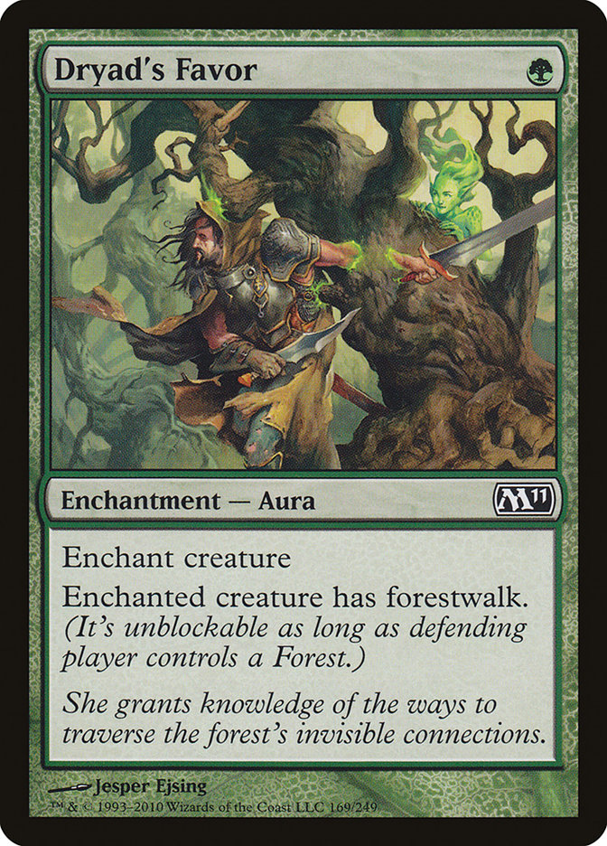 Dryad's Favor [Magic 2011] | Grognard Games