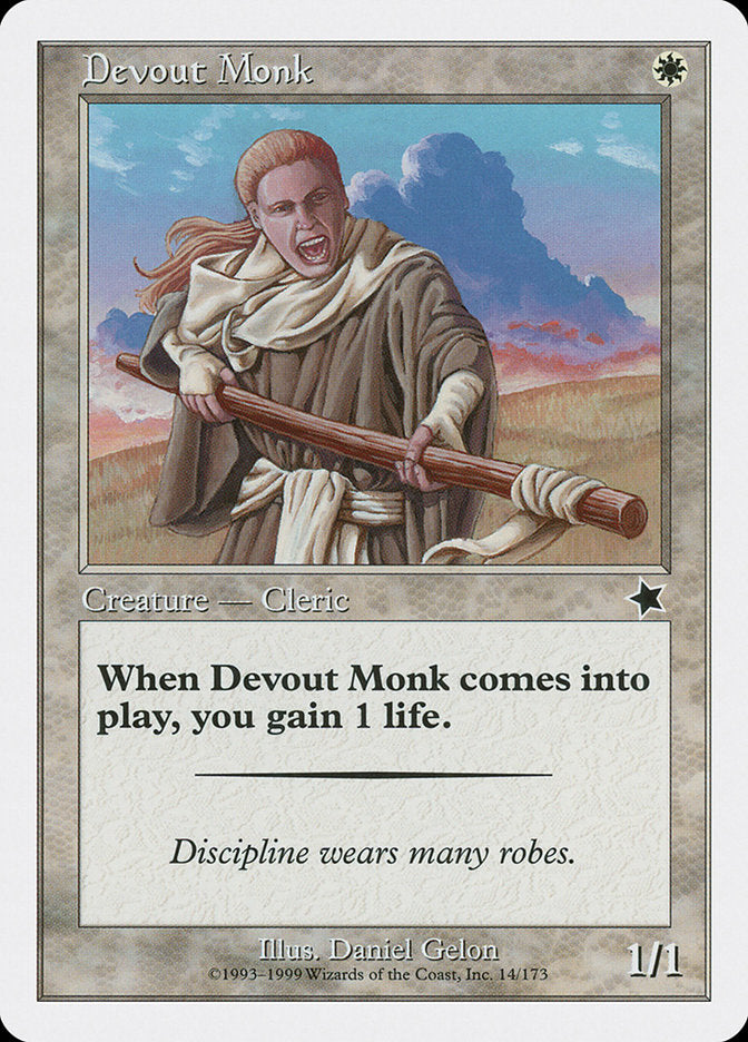 Devout Monk [Starter 1999] | Grognard Games