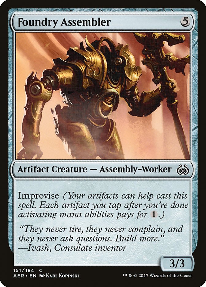 Foundry Assembler [Aether Revolt] | Grognard Games