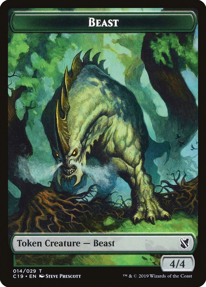 Beast (014/029) [Commander 2019 Tokens] | Grognard Games