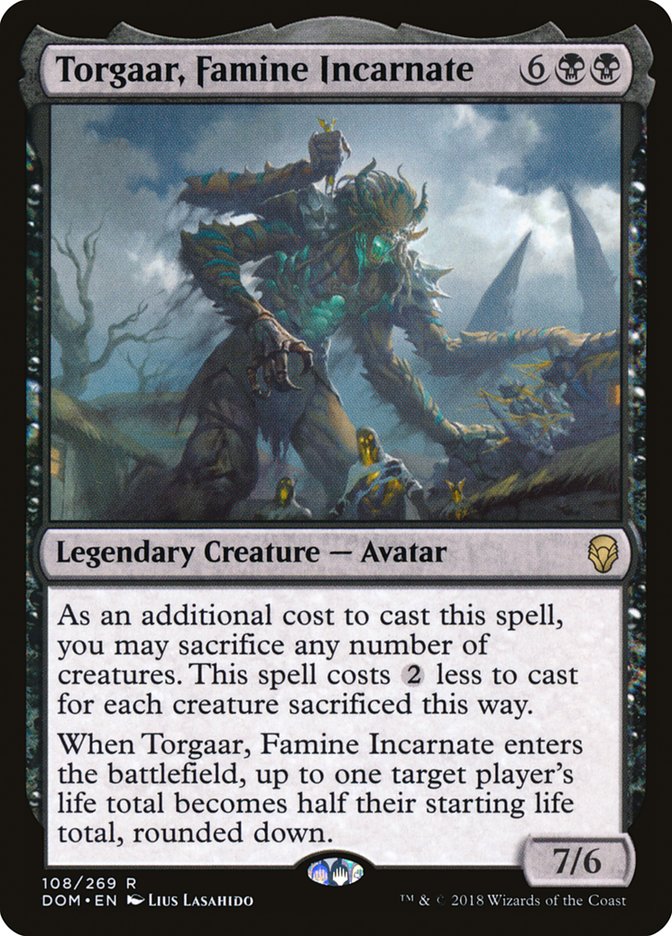 Torgaar, Famine Incarnate [Dominaria] | Grognard Games