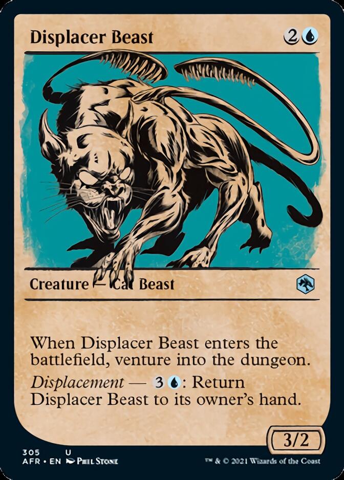 Displacer Beast (Showcase) [Dungeons & Dragons: Adventures in the Forgotten Realms] | Grognard Games