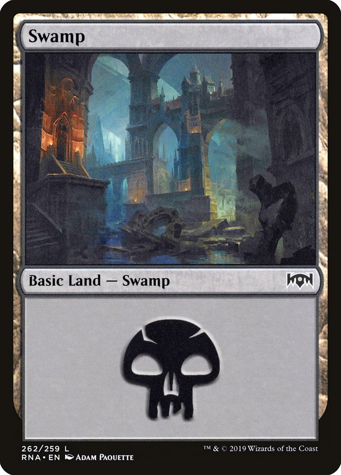 Swamp (262) [Ravnica Allegiance] | Grognard Games