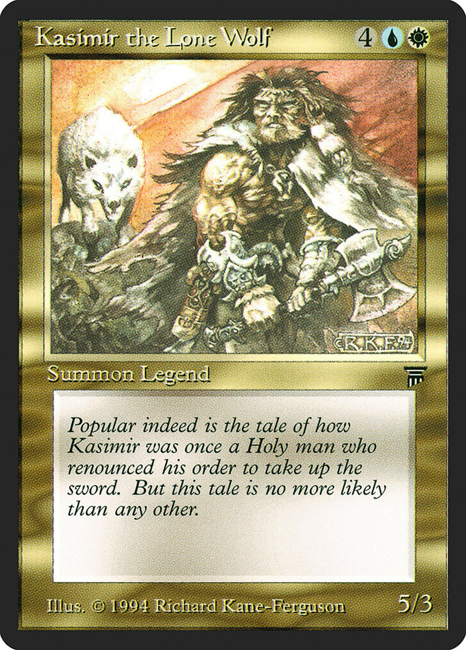 Kasimir the Lone Wolf [Legends] | Grognard Games