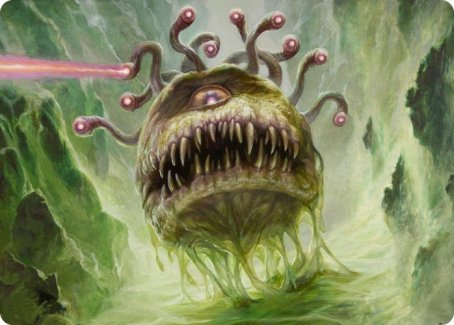 Beholder Art Card [Dungeons & Dragons: Adventures in the Forgotten Realms Art Series] | Grognard Games