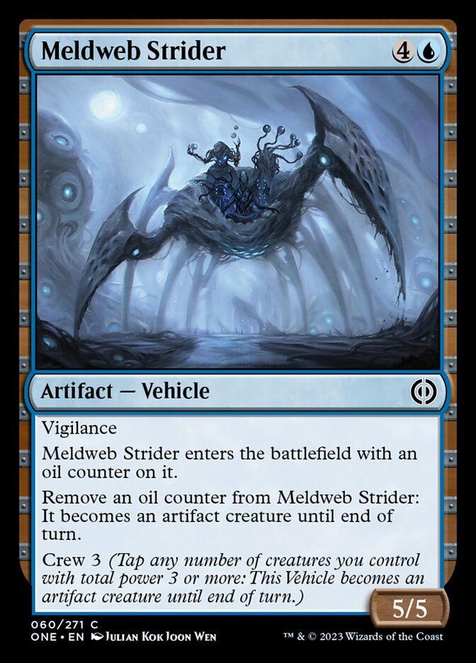 Meldweb Strider [Phyrexia: All Will Be One] | Grognard Games