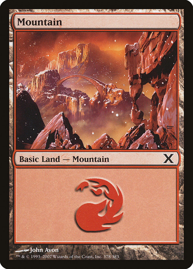 Mountain (378) [Tenth Edition] | Grognard Games