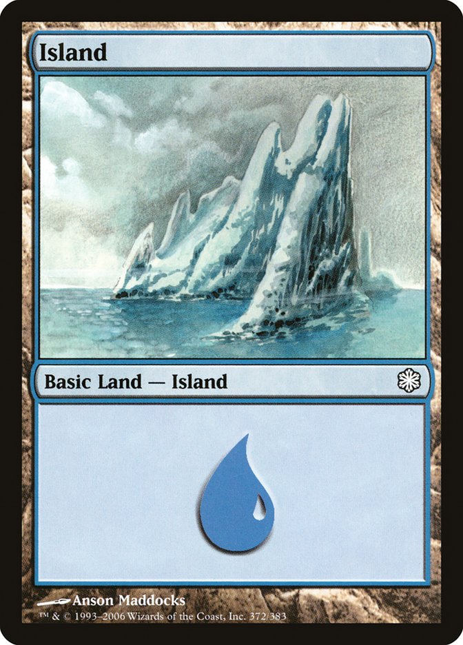 Island (372) [Coldsnap Theme Decks] | Grognard Games