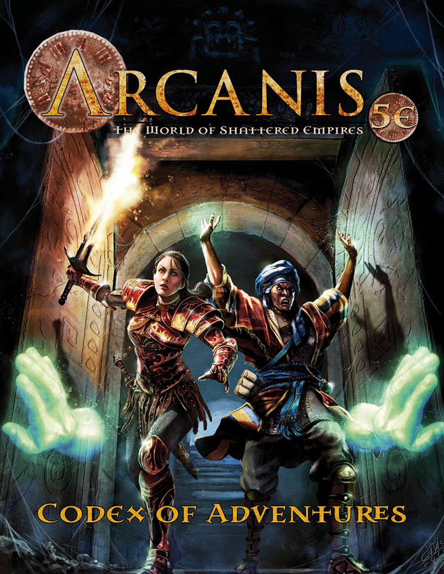 5E Arcanis: Codex of Adventures vol. 1 | Grognard Games