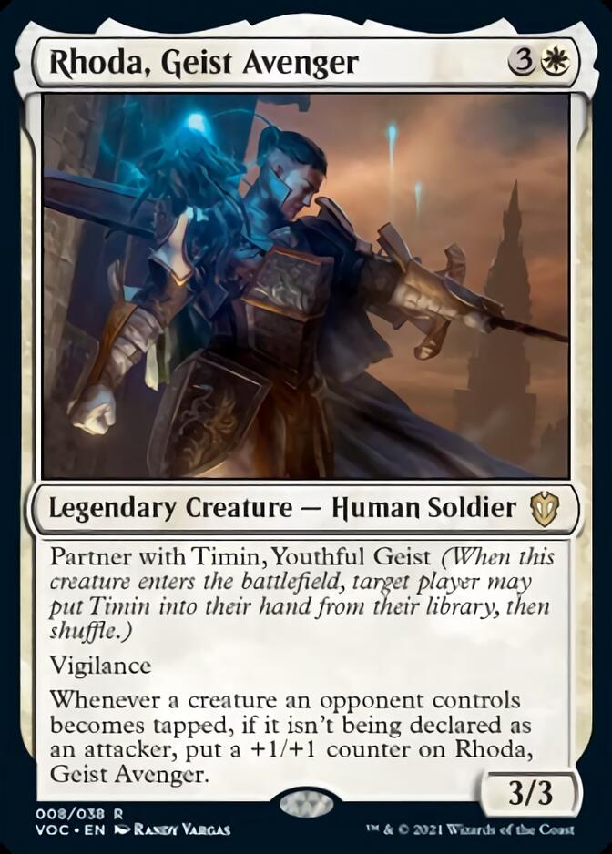 Rhoda, Geist Avenger [Innistrad: Crimson Vow Commander] | Grognard Games