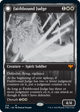 Faithbound Judge // Sinner's Judgment [Innistrad: Double Feature] | Grognard Games