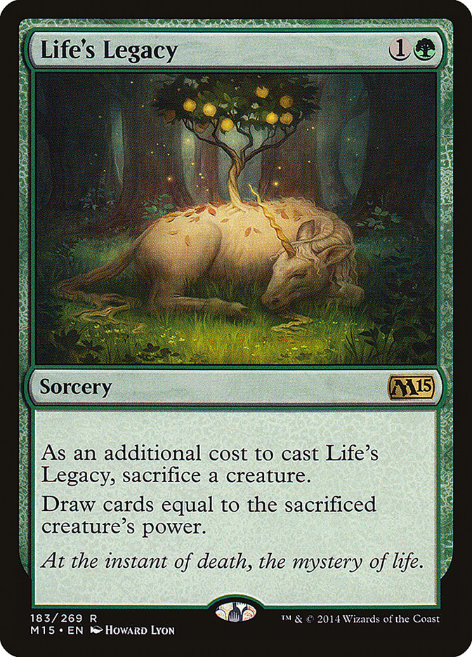 Life's Legacy [Magic 2015] | Grognard Games