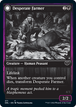 Desperate Farmer // Depraved Harvester [Innistrad: Double Feature] | Grognard Games