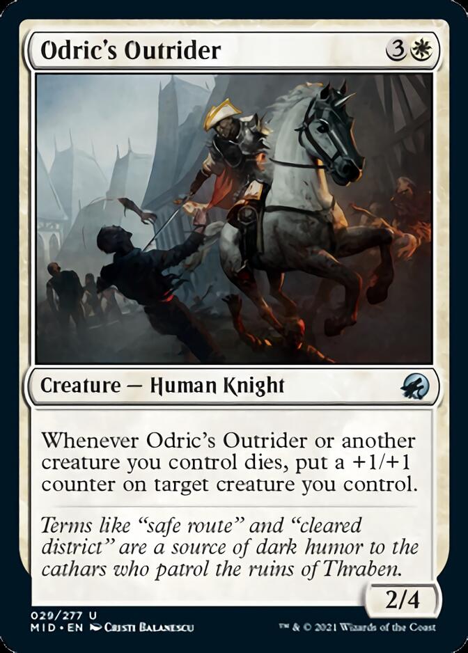 Odric's Outrider [Innistrad: Midnight Hunt] | Grognard Games